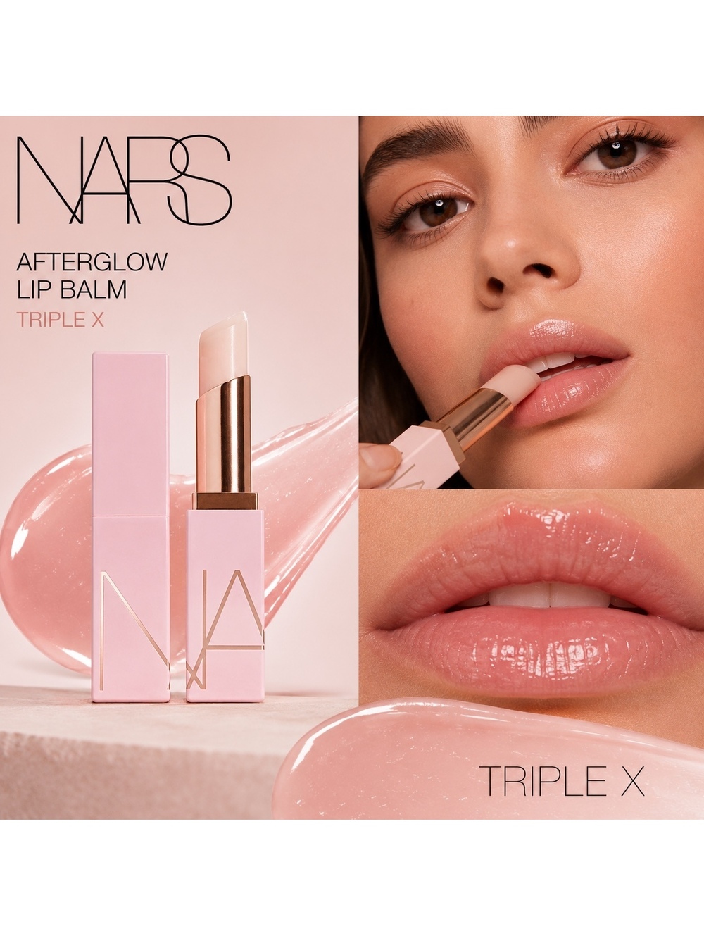 NARS Afterglow Lip Balm 270 Triple X — NEW in Box